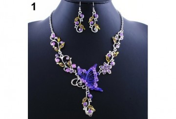 Purple Butterfly Set